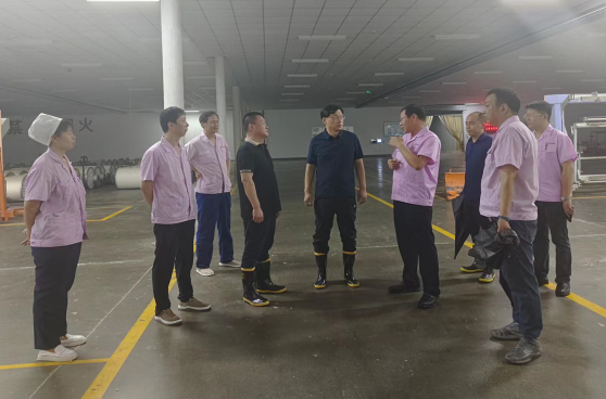 集團(tuán)黨委書記、董事長吳寧 到企業(yè)督導(dǎo)檢查安全生產(chǎn)和防汛工作